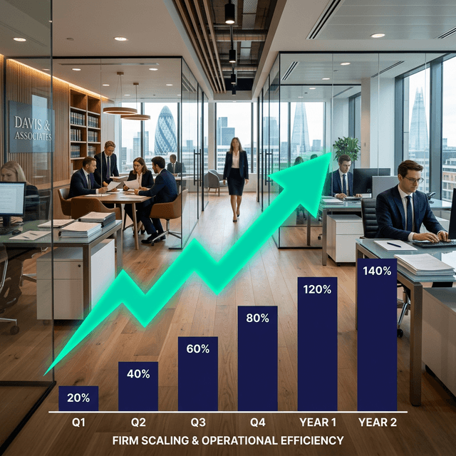 Business Scaling Up Chart
